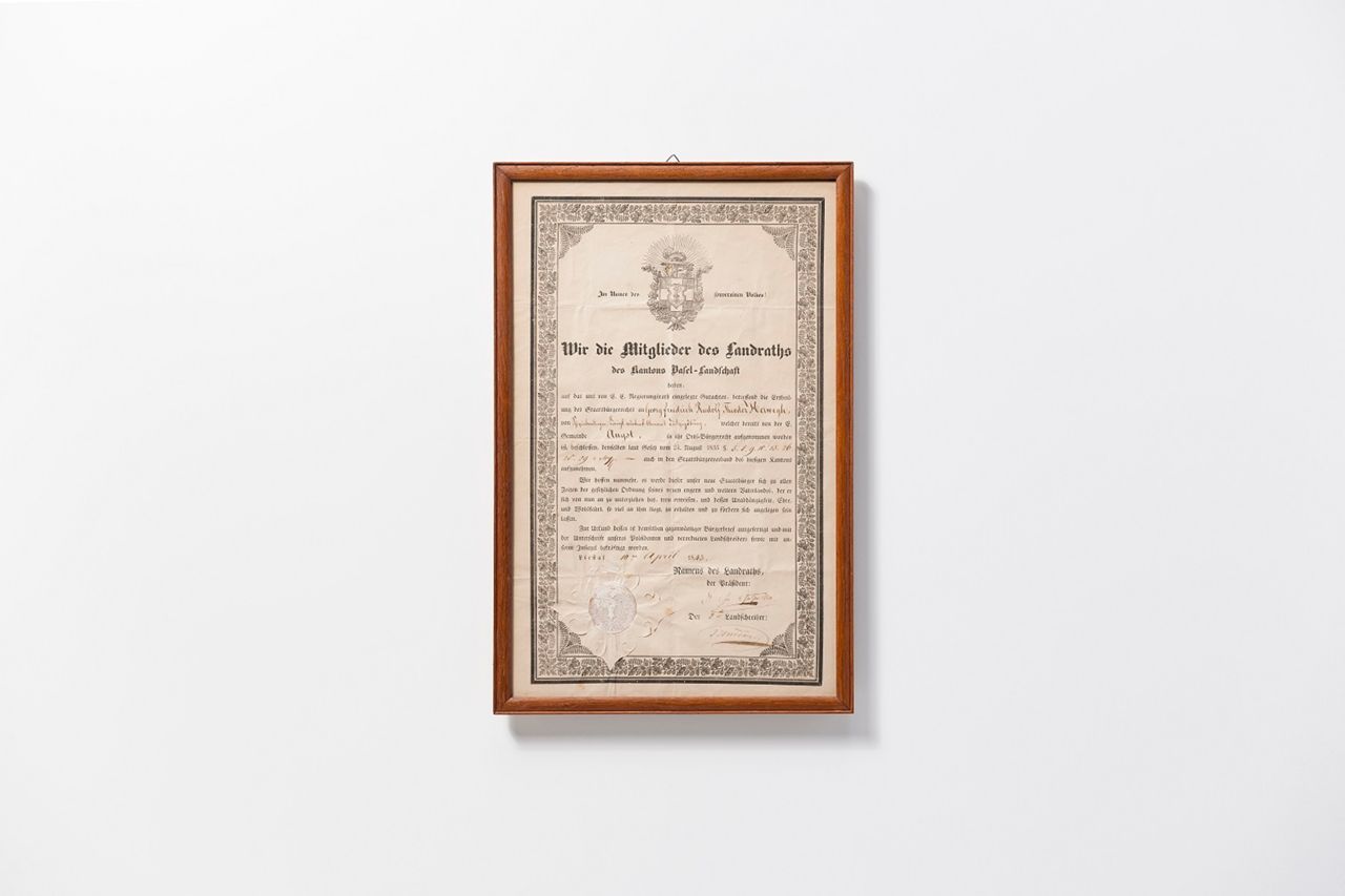 Ein revolutionäres Ehepaar: der Nachlass von Emma und Georg Herwegh