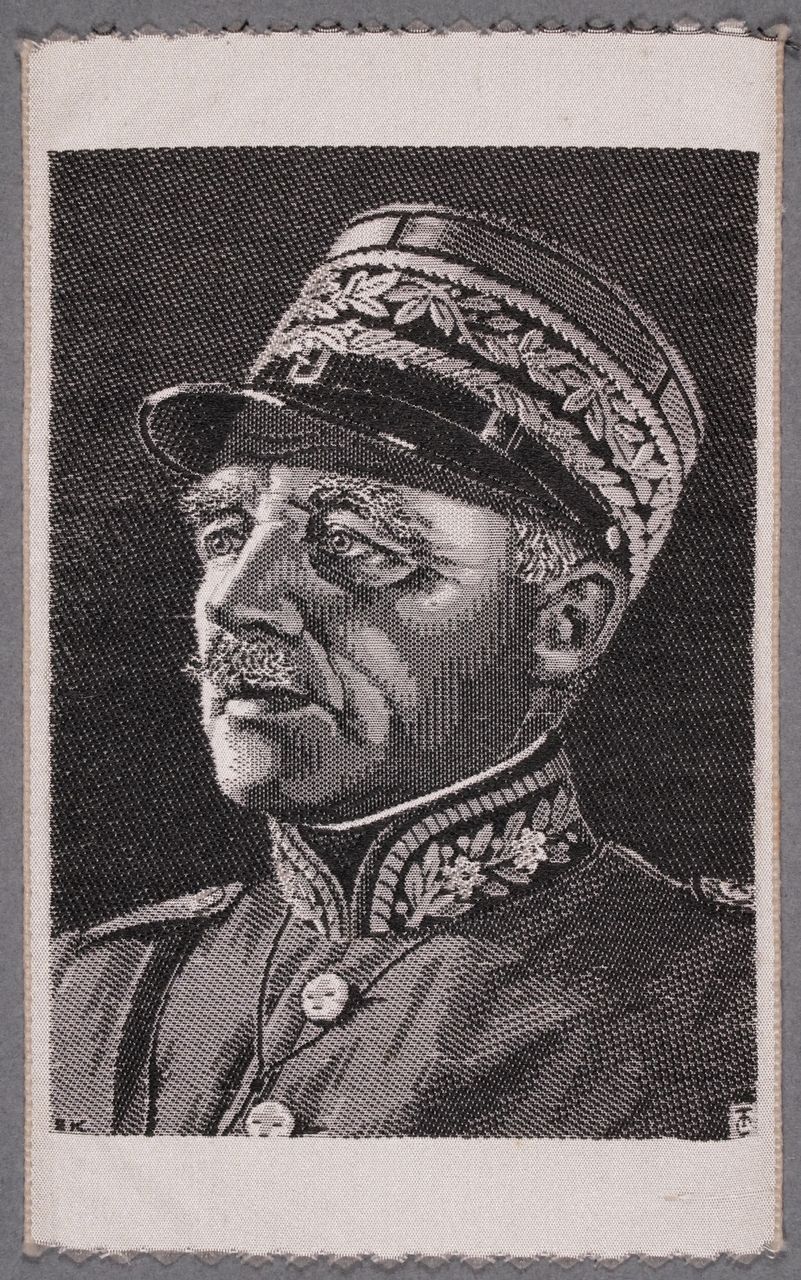 Seidenbild "General Guisan"