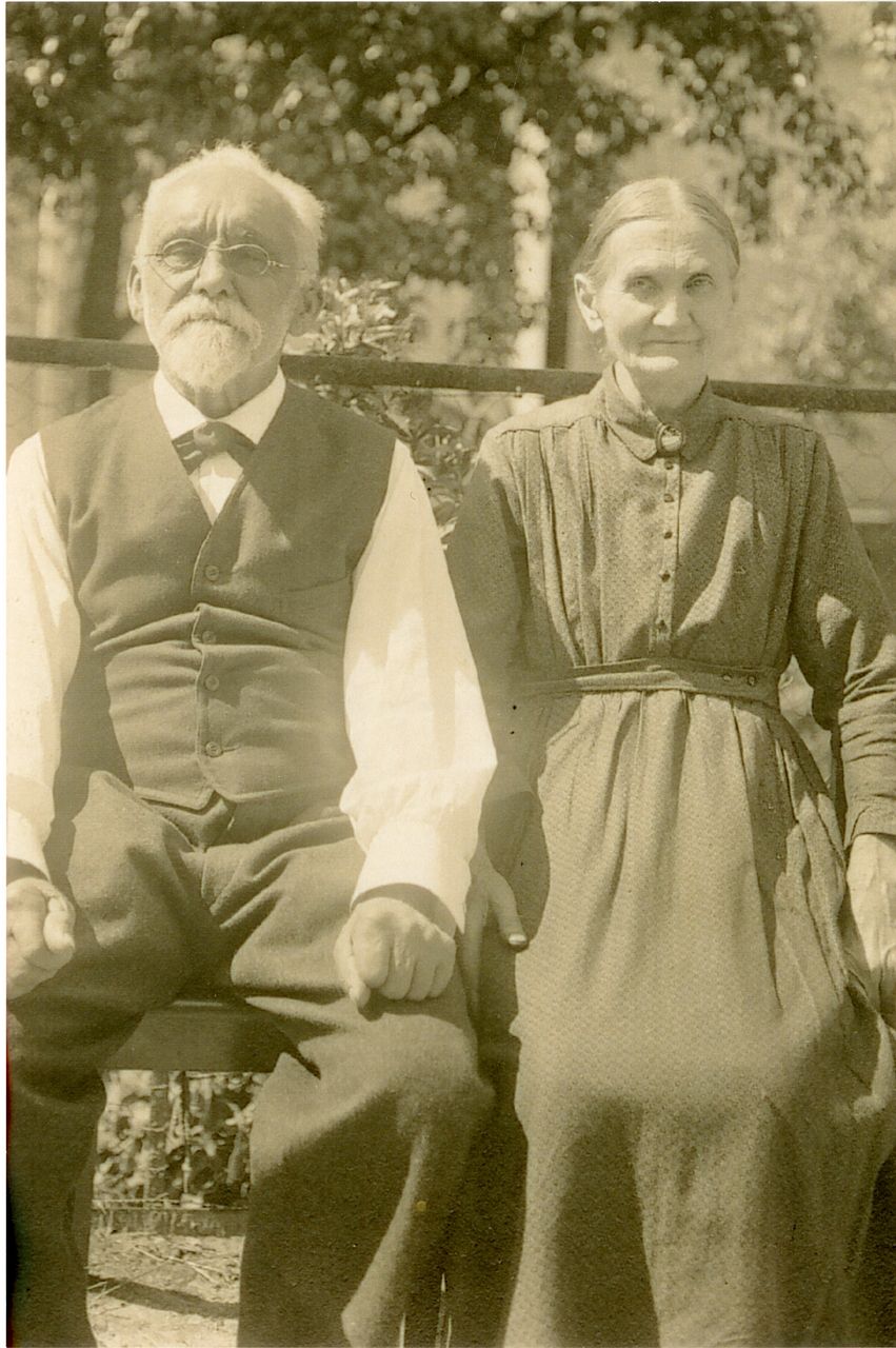 Fotografie, Porträt Nikolaus Emil und Anna Elisabeth Pfaff
