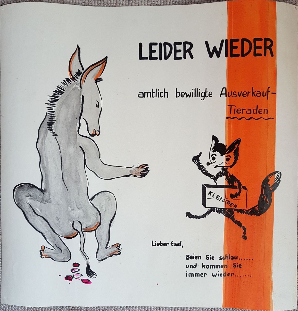 Fasnachtshelge "Leider wieder"