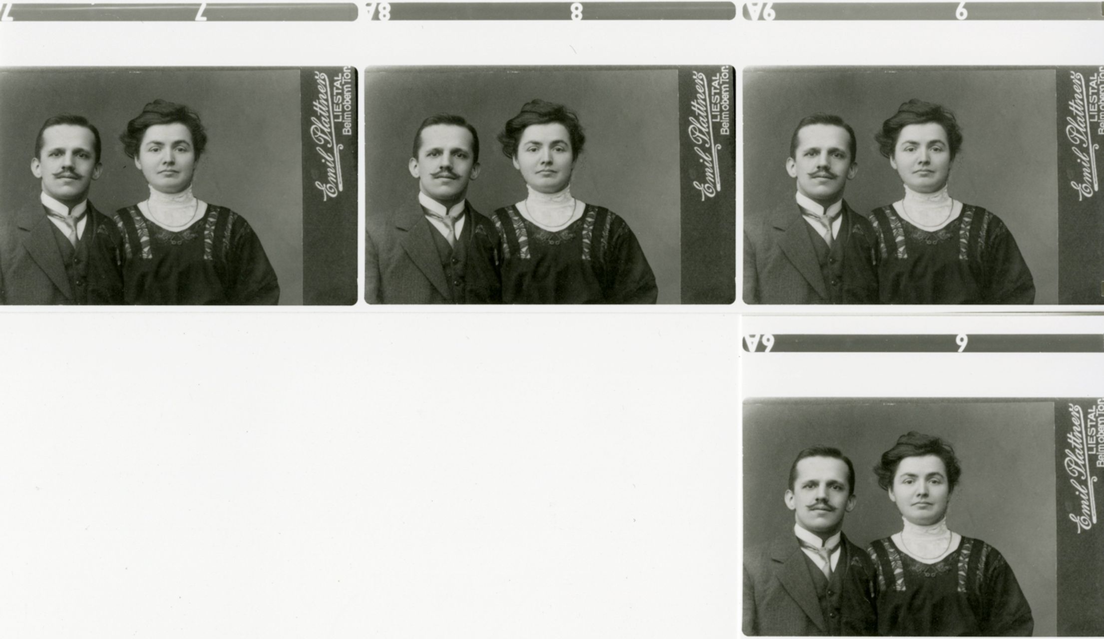 Fotografie, Foto: Eduard und Anna Strübin-Pfaff
