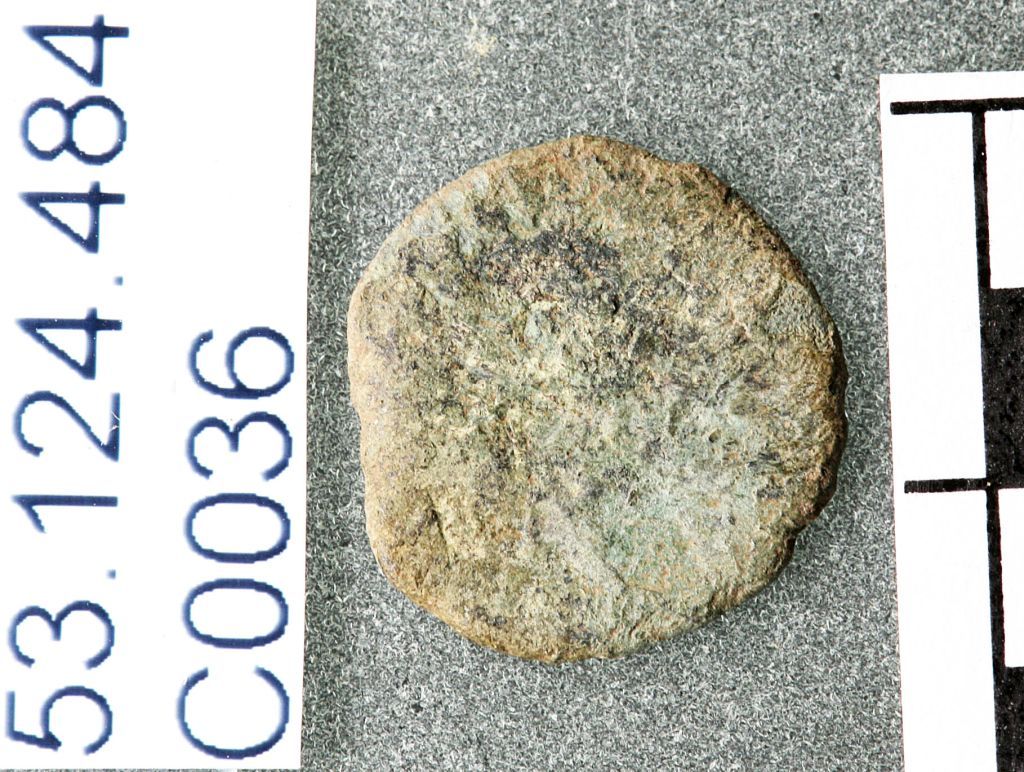 Münze, Aes4, Constans oder Constantius II.