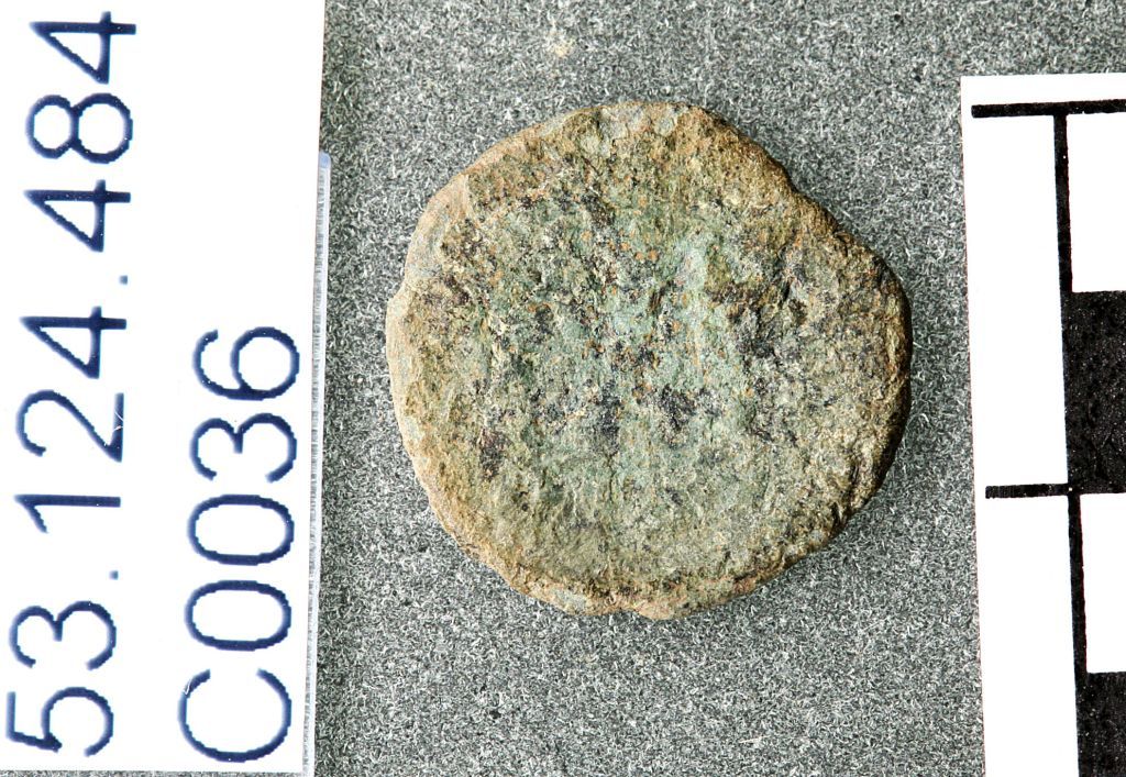 Münze, Aes4, Constans oder Constantius II.