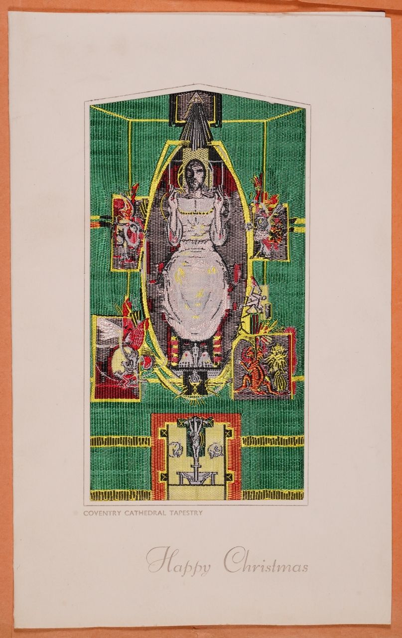 Seidenbild "Christ in Glory in the Tetramorph"