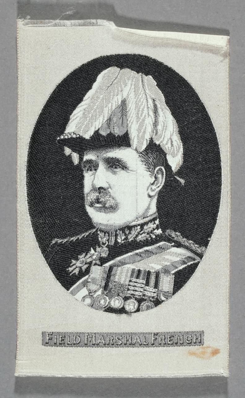 Seidenbild "Field Marshal French"