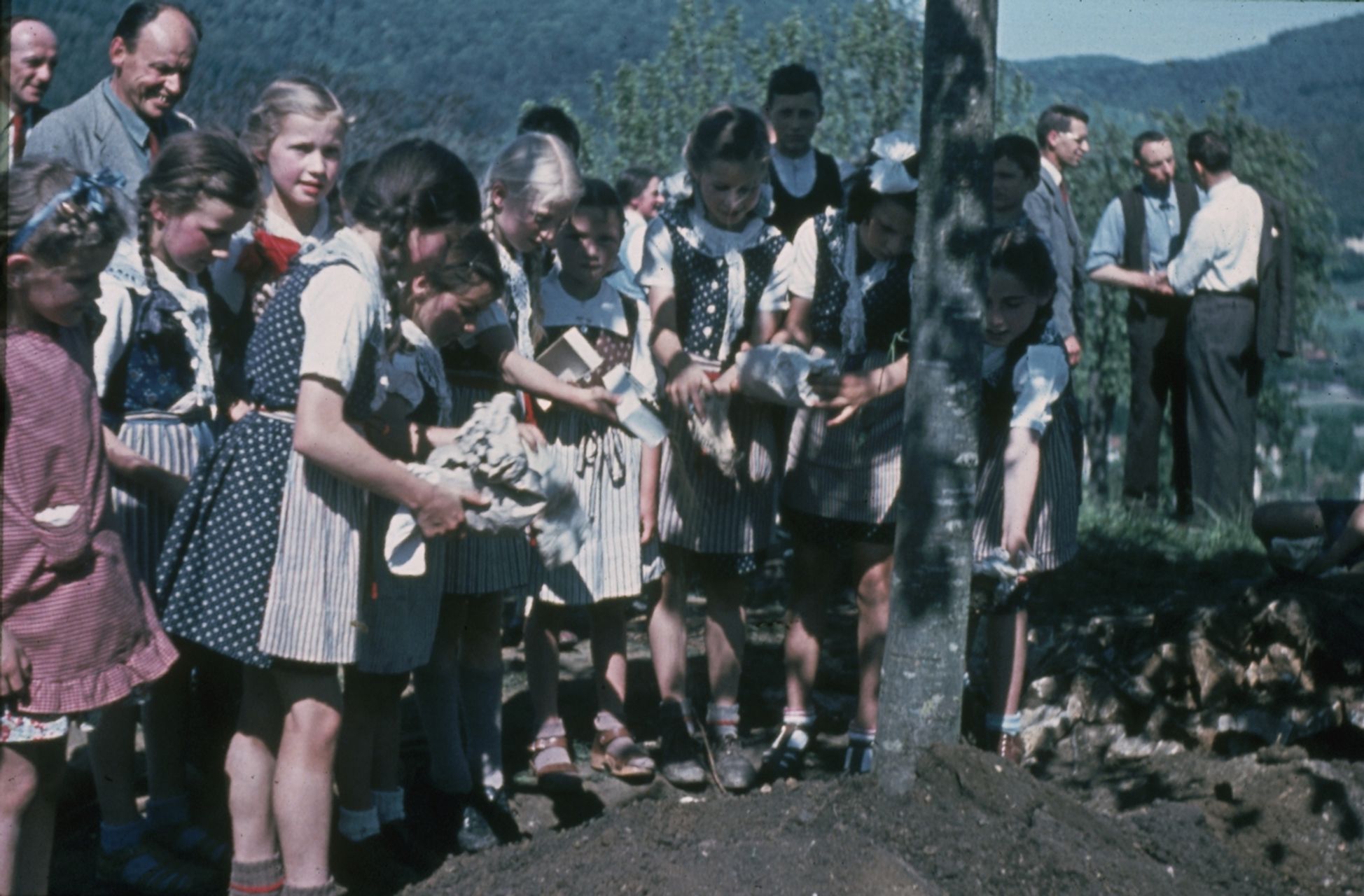 Fotografie, Liestal, Erde zur Friedenslinde