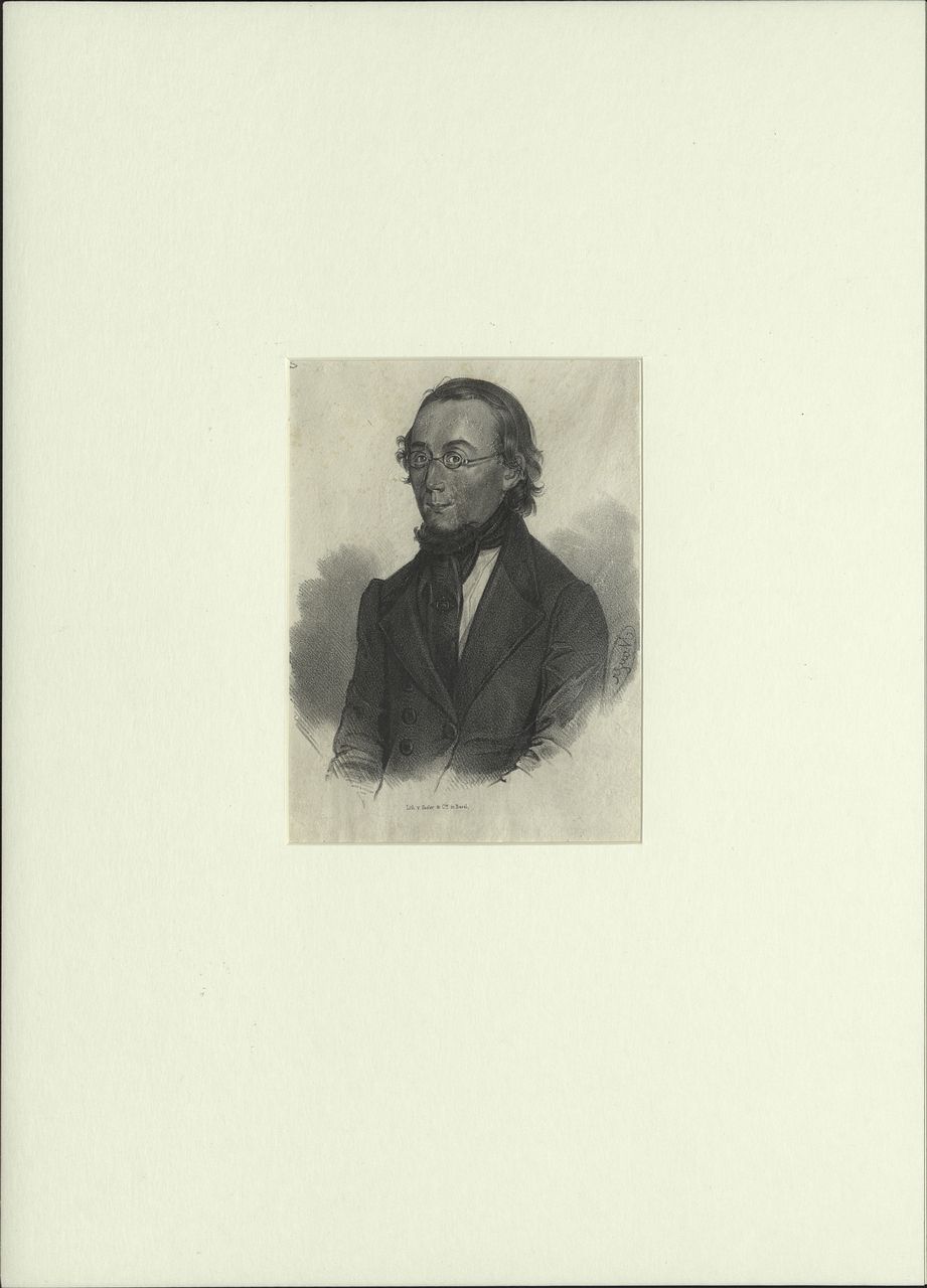 Hasler - Druckgrafik, Bildnis Karl Kramer