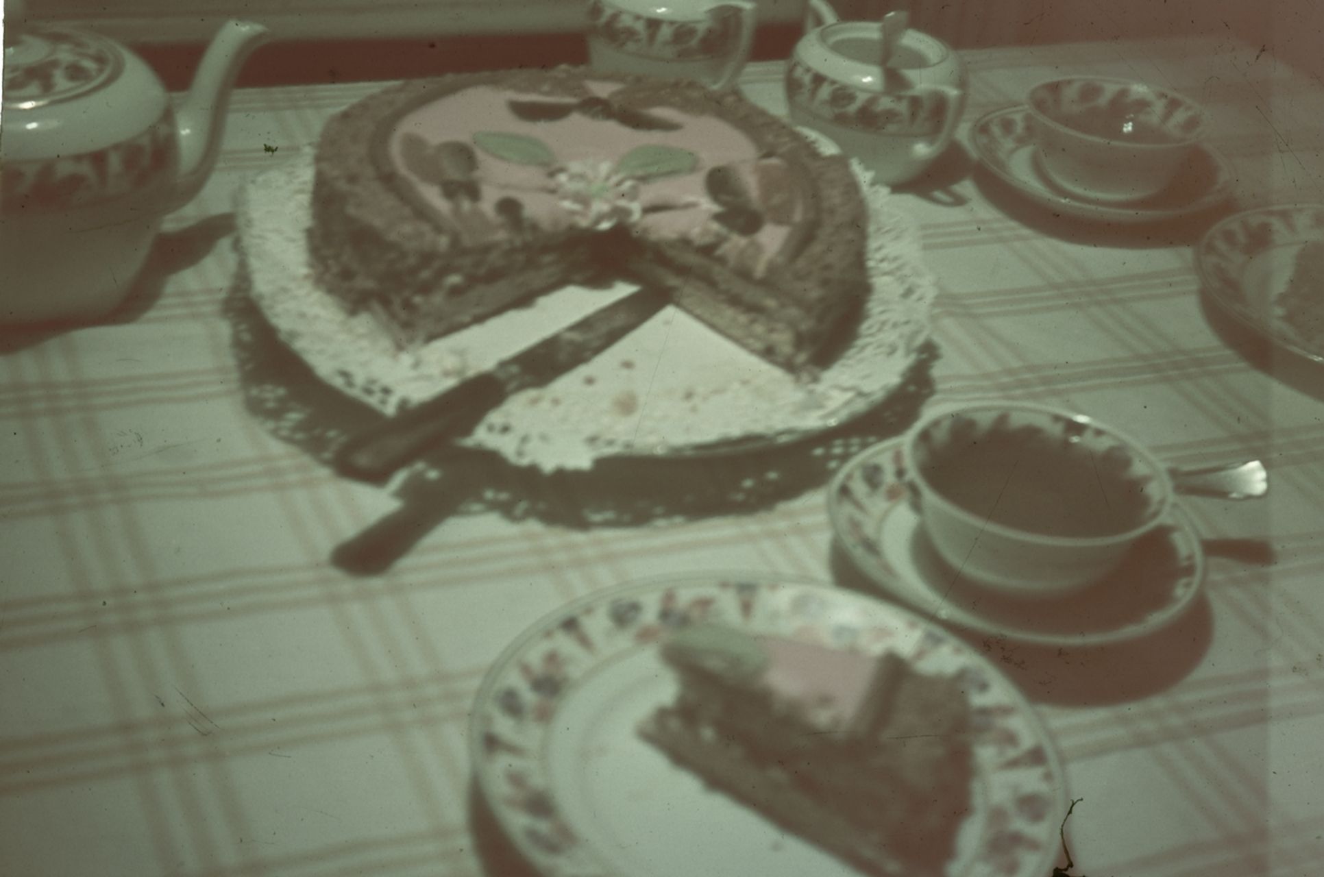 Fotografie, gluschtige Torte zum Nachmittagstee