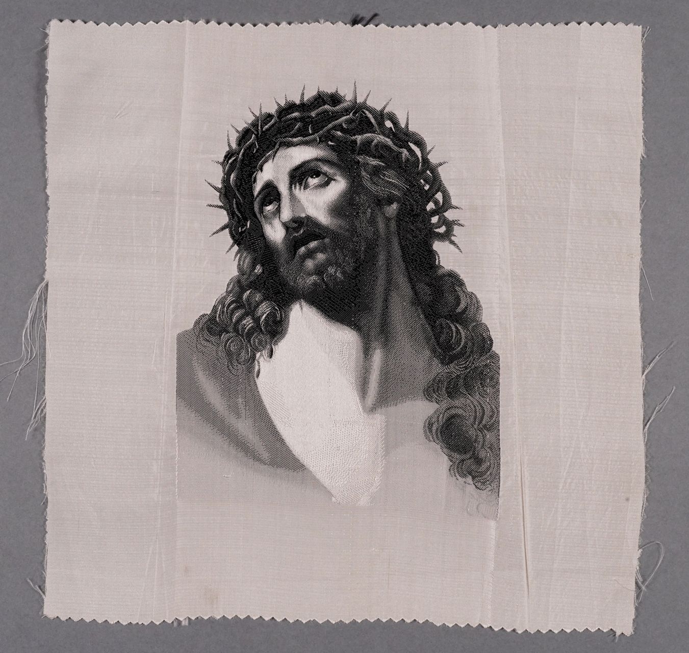 Seidenbild "Jesus, Veronikabild"