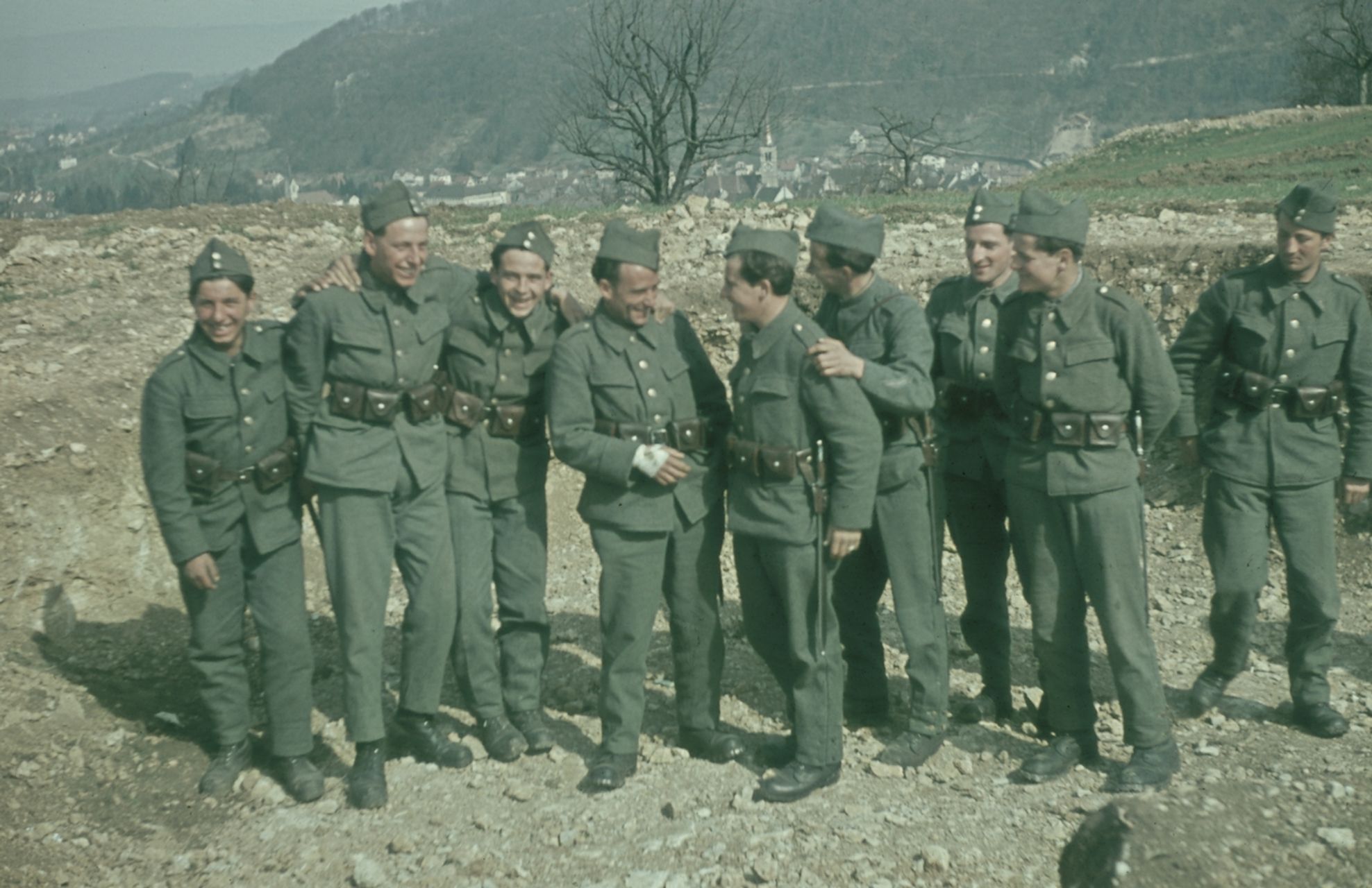 Fotografie, Liestal, Flabstellung auf der Burg