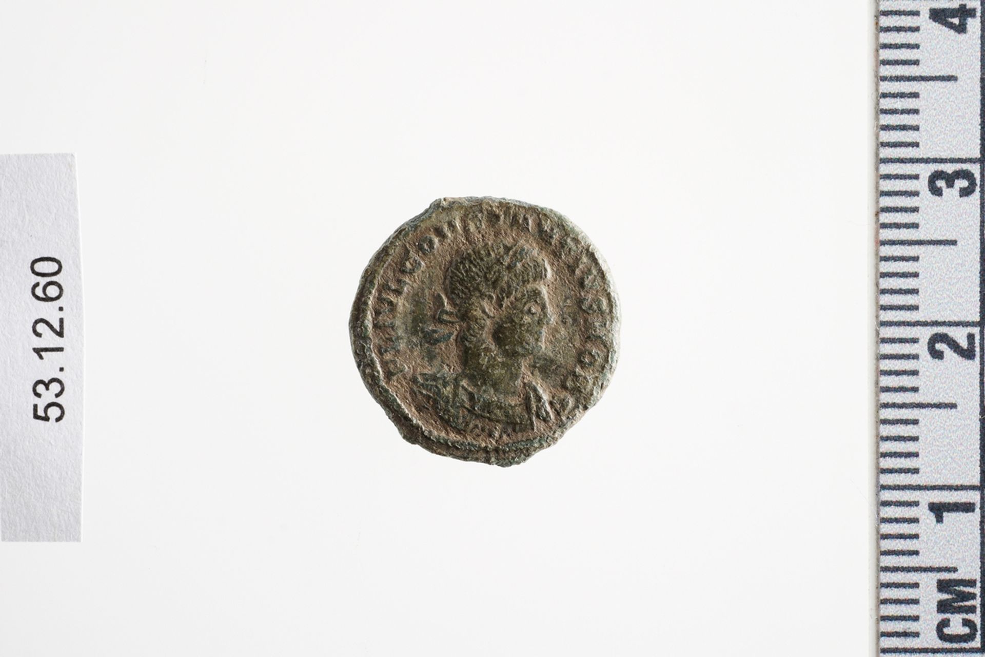 Münze, AE3, für Constantius II. Caesar