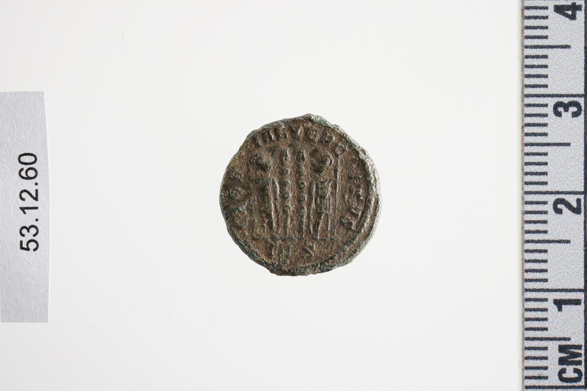 Münze, AE3, für Constantius II. Caesar