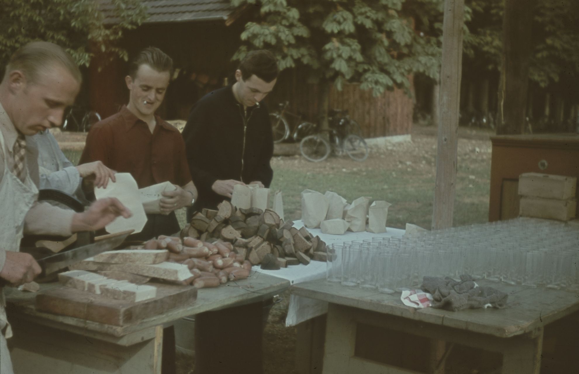 Fotografie, Liestal, Banntag, Znünihalt, Buffet