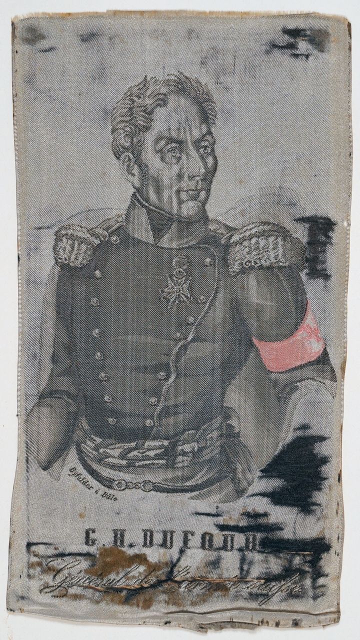 Seidenbild "G. H. Dufour"
