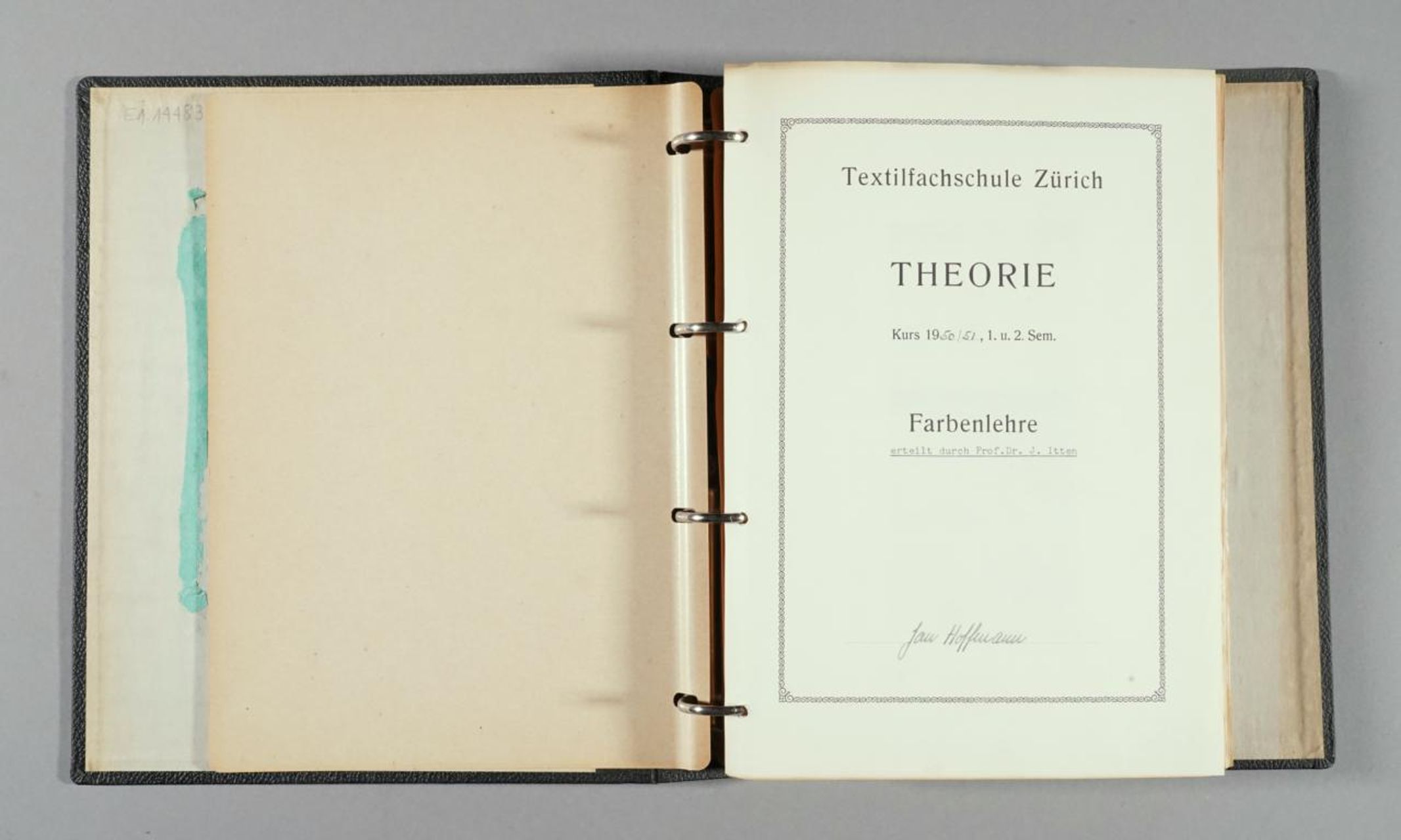 Lehrunterlagen Theorie Farbenlehre