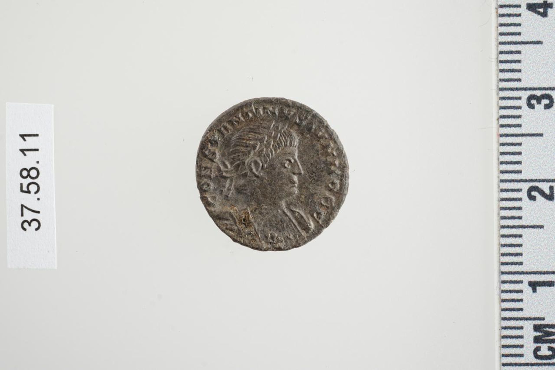 Münze, AE3, für Constantinus II. Caesar