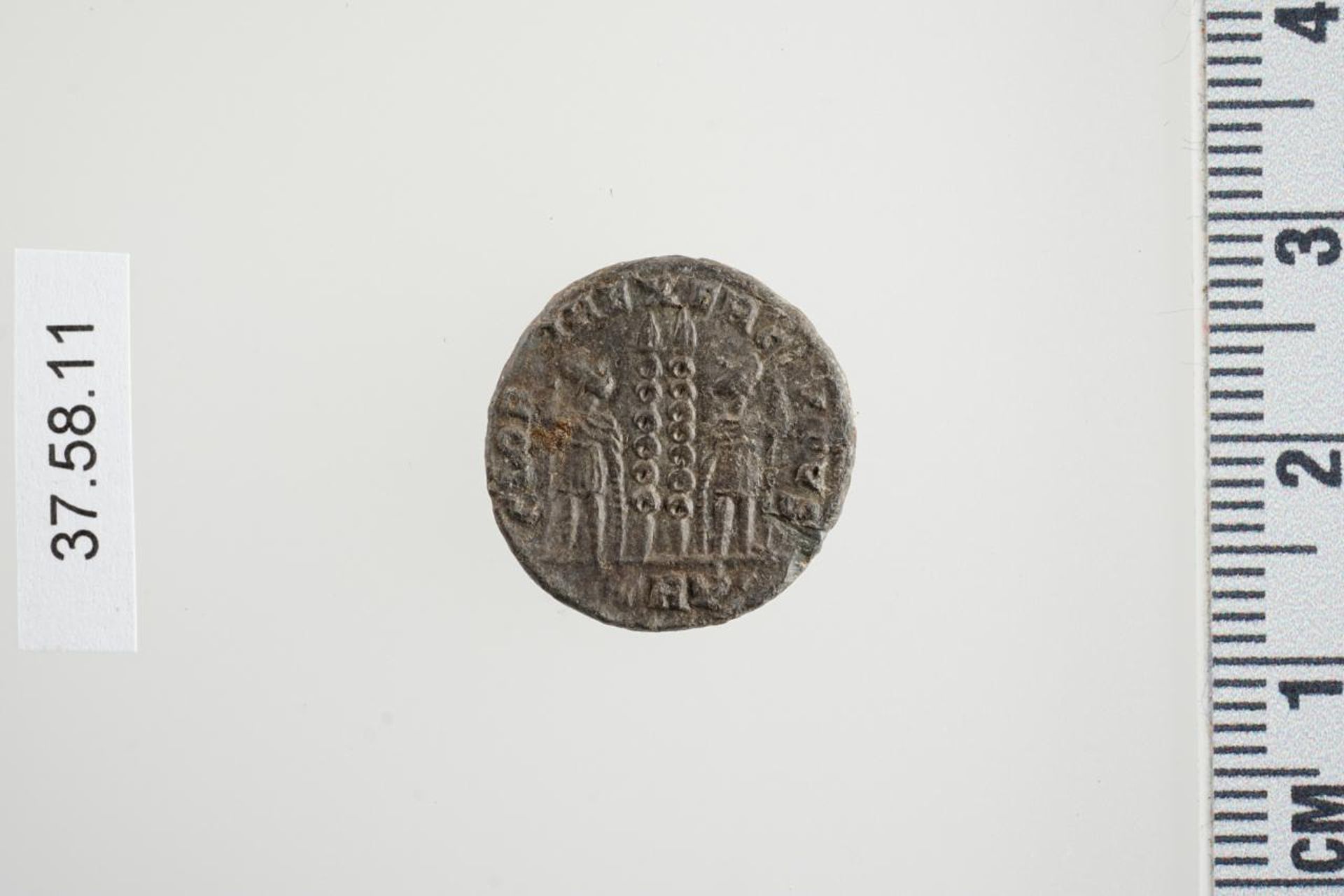 Münze, AE3, für Constantinus II. Caesar