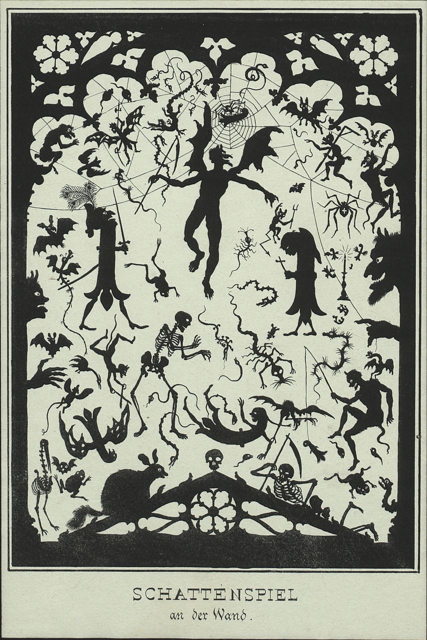 Kelterborn, Ludwig Adam - Druckgrafik, Schattenspiel.