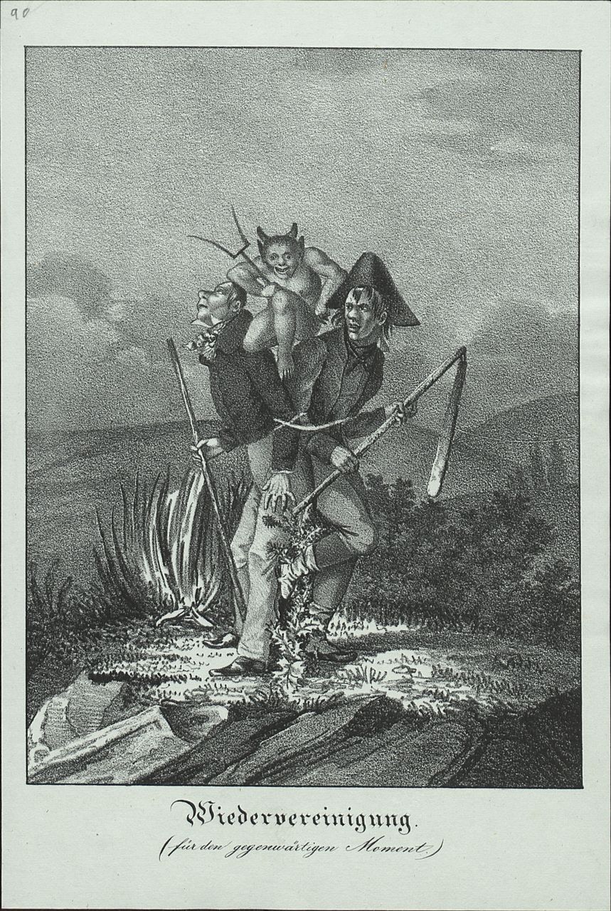 Kelterborn, Ludwig Adam - Druckgrafik, Wiedervereinigung (für den gegenwärtigen Moment).