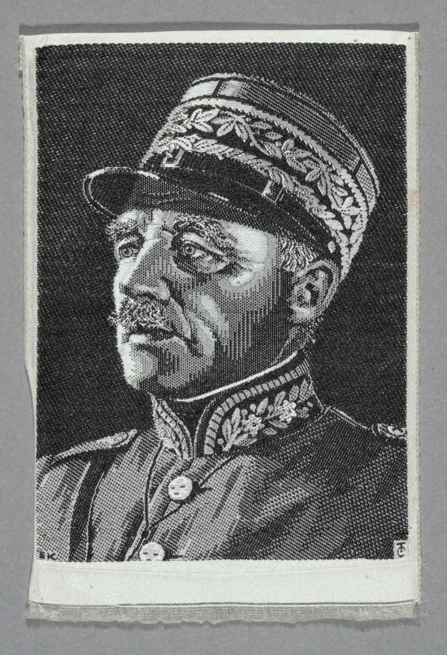 Seidenbild "General Guisan"