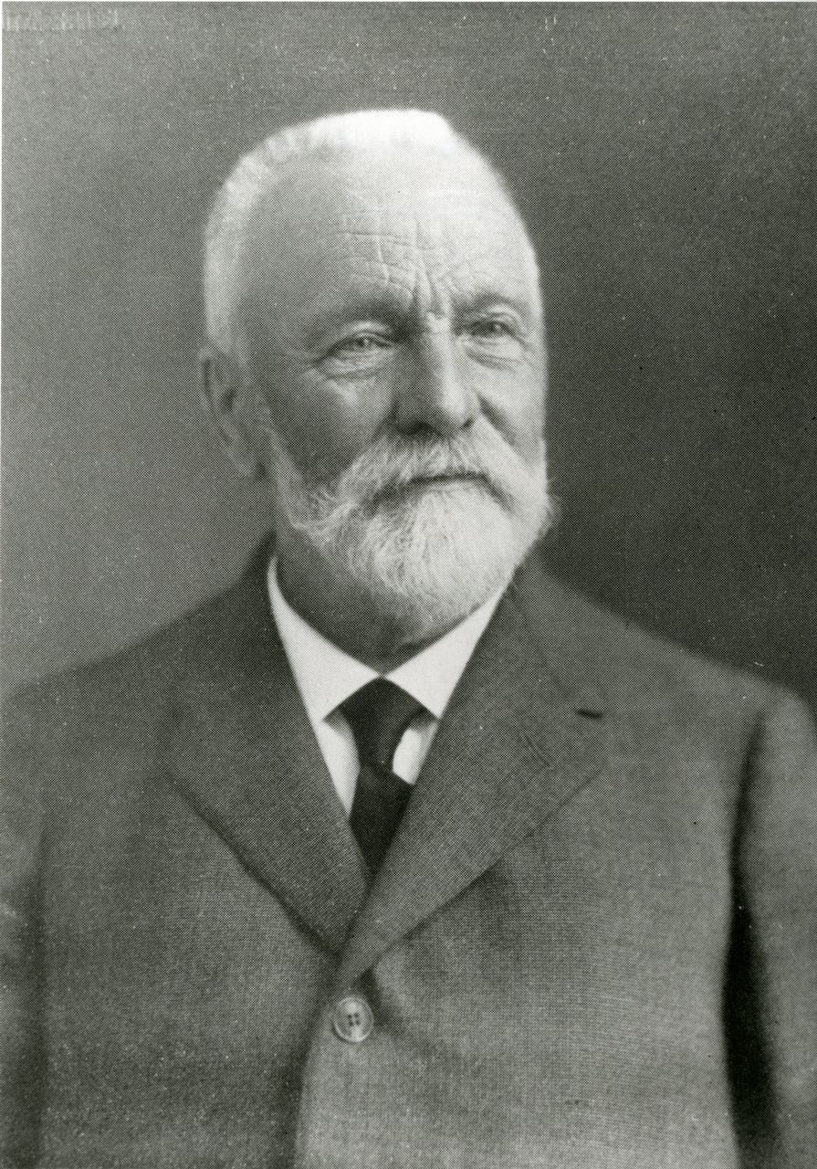 Fotografie, Portrait Gustav Adolf Seiler-Müller (1848-1936)