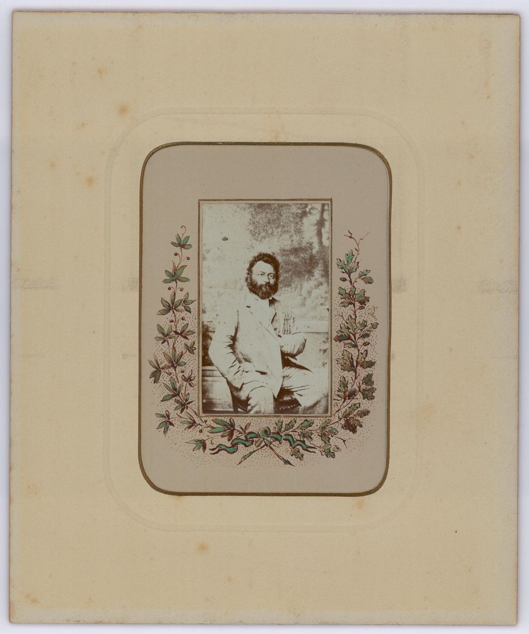 Studiofotografie, Portrait Amanz Gressly 1814-1865