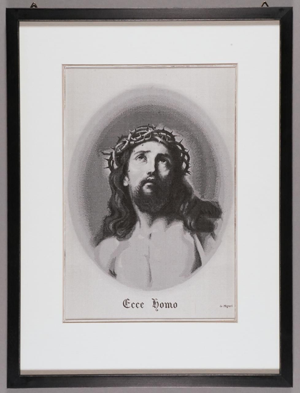 Seidenbild "Ecce Homo"