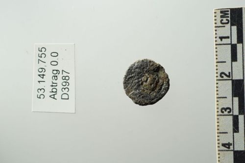 Münze, Aes4, Constans oder Constantius II.