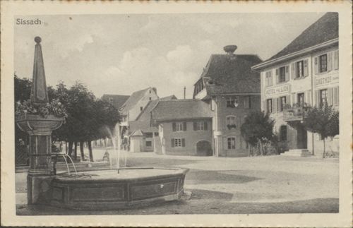 Fotografie, Dorfansicht Sissach