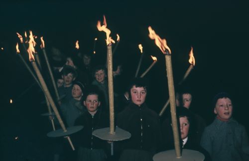 Fotografie, Pratteln, Fasnacht, Fackelzug