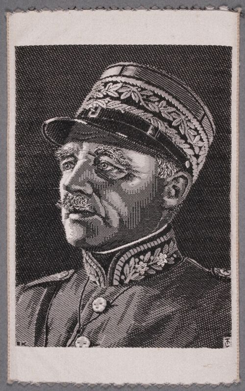 Seidenbild "General Guisan"