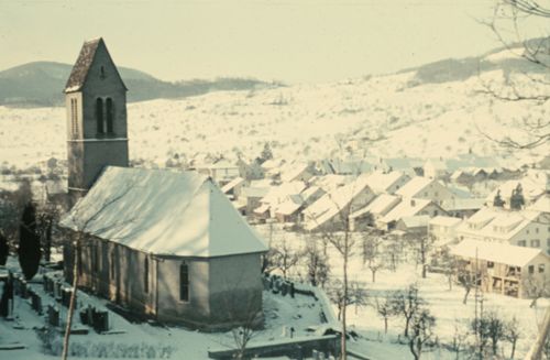 Fotografie, Ormalingen, Kirche & Dorf