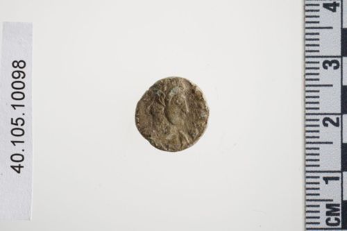 Münze, AE4, Constantius II.