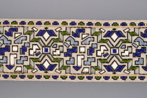 Seidenband, Dekorband