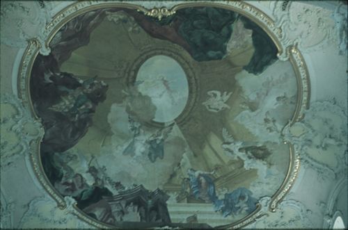 Fotografie, Arlesheim, Dom, Deckenmalerei