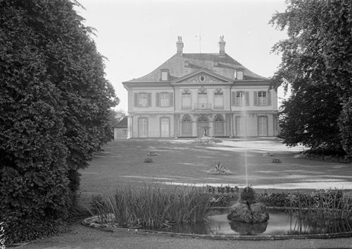 Fotografie, Sissach, Schloss Ebenrain, Nordansicht