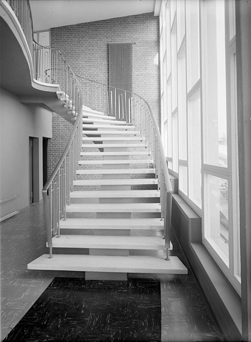 Fotografie, Liestal, Realschulhaus Treppenhaus