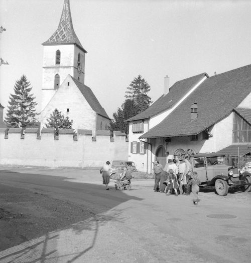 Fotografie, Muttenz, Kirche St. Arbogast