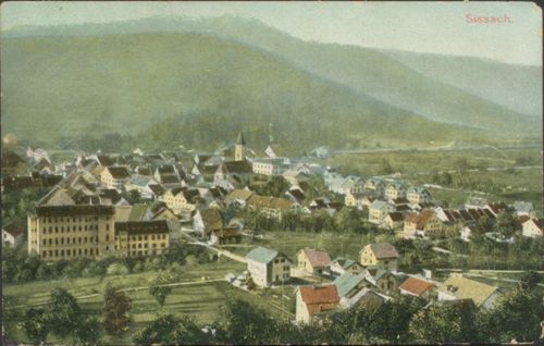 Fotografie, Dorfansicht Sissach