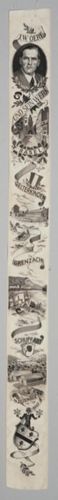 Seidenbild "J.W.Oeri und sein Werk"