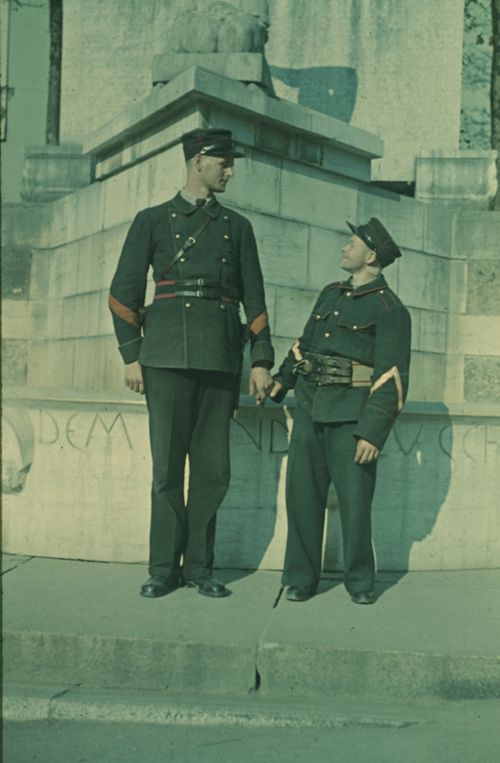 Fotografie, Feuerwehr Liestal, "der Längste & der Kürzeste"