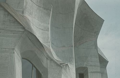 Fotografie, Dornach, Goetheanum, Detail