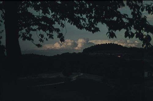 Fotografie, Bei Ormalingen, Abenddämmerung