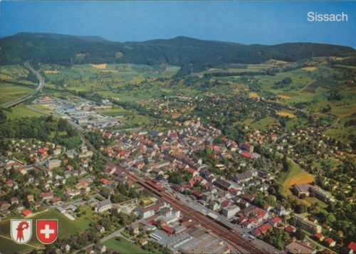 Fotografie, Dorfansicht Sissach
