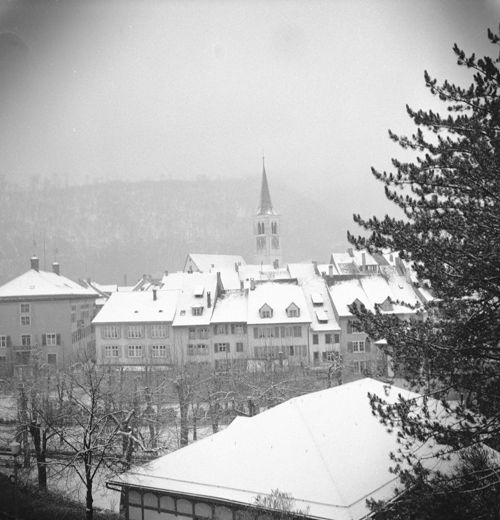 Fotografie, Liestal, Altstadt im Winter