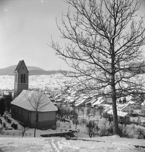 Fotografie, Ormalingen mit Kirche