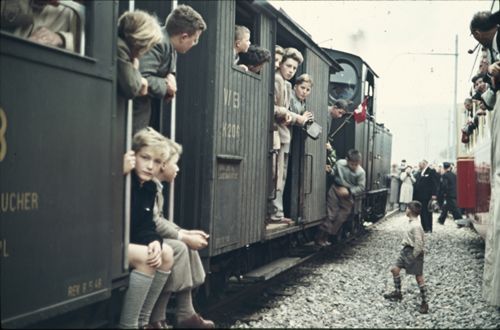 Fotografie, Elektrifizierungsfest der Waldenburgerbahn, Eröffnungsfahrt