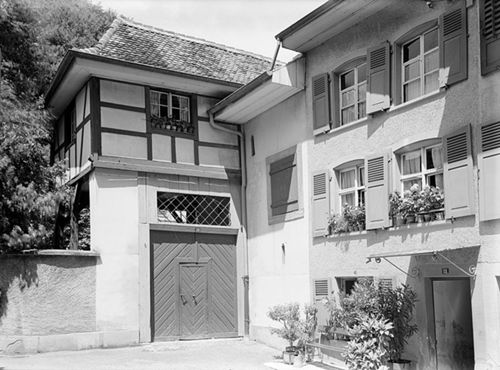 Fotografie, Waldenburg, Torbau Pfarrhaus, Adelberg 110
