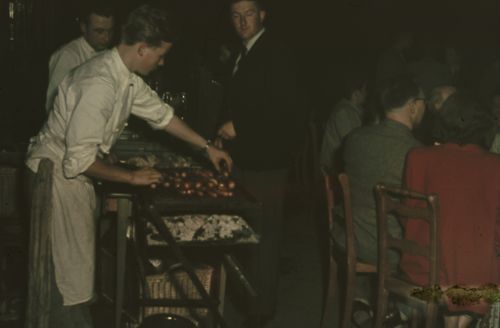 Fotografie, Liestal, 450-Jahrfeier, "Chlöpfer" vom Grill