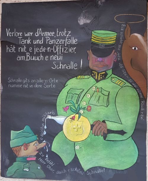 Fasnachtshelge "Offiziersschnalle"